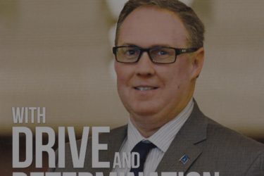 Rob Powelson, a Pennsylvania PUC Commissioner and possible FERC nominee, poses for the cover of the American Gas Association magazine